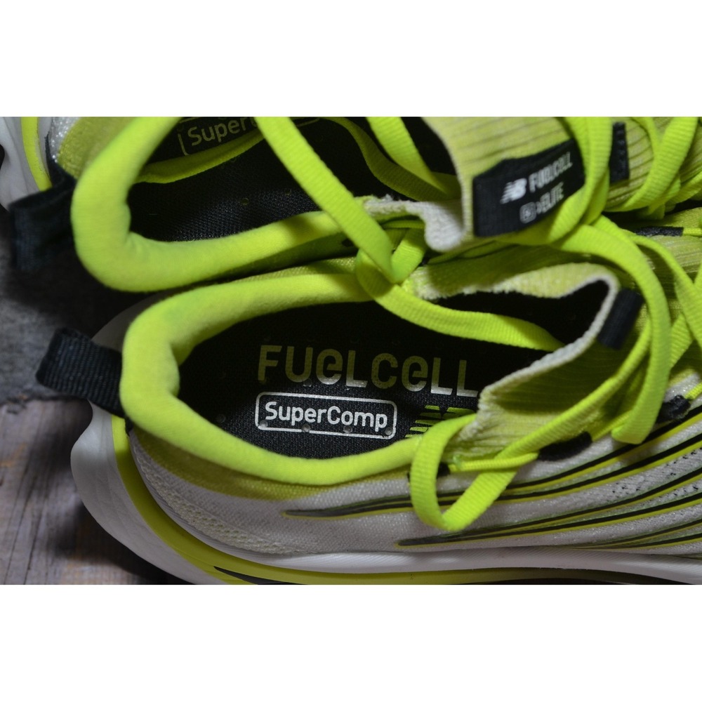New Balance FuelCell SuperComp Elite V3 Shoes Womens 9 Yellow Running WRCELCT3 - Picture 11 of 14